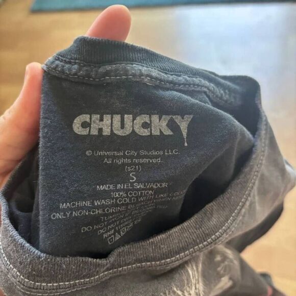 Chucky Double Sided Halloween Horror Shirt - Picture 3 of 3